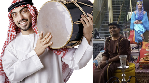 Shishas inclusief matjes en aankleding