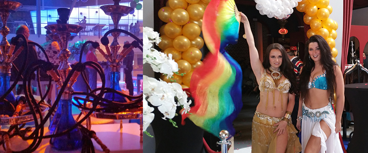 Shisha lounge voor buitendagen