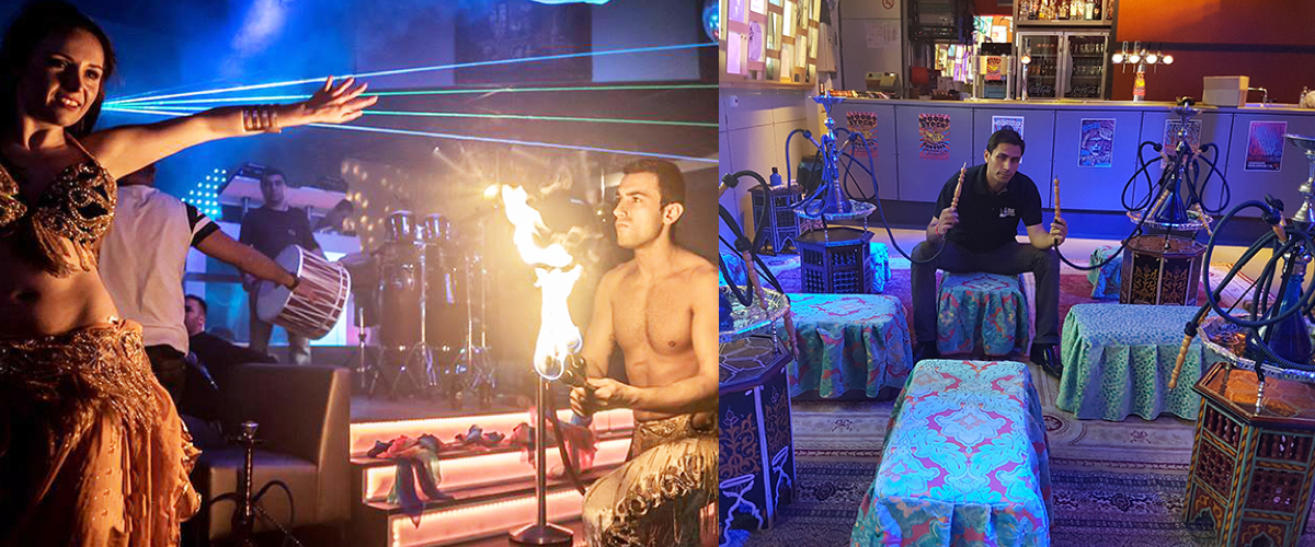 Shisha loiunge voor evenement te boeken