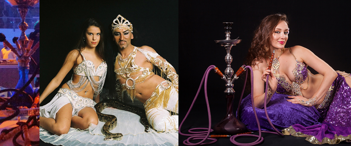 Shisha lounge voor themadagen
