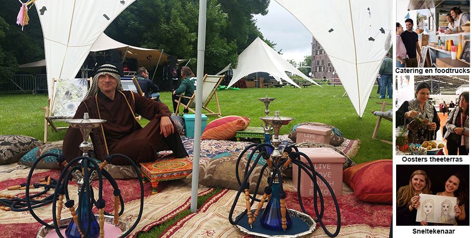 Shisha lounge waterpijpterras